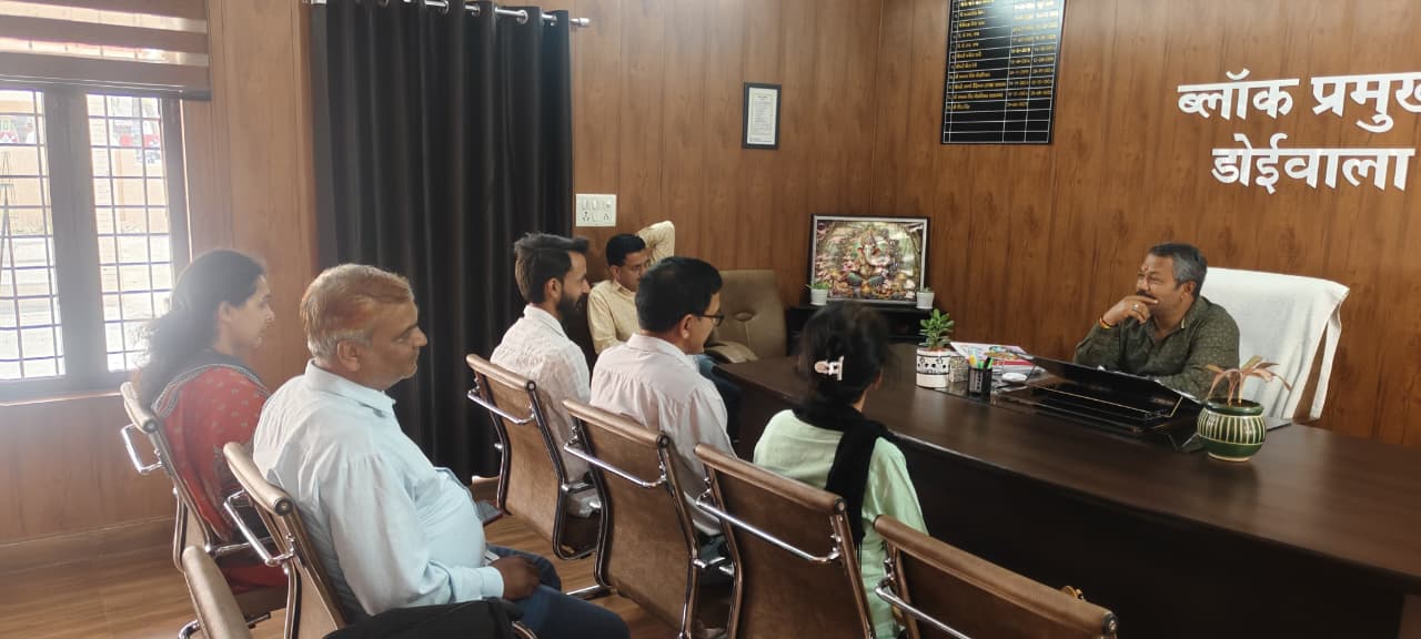 गांवों में ही होगा समस्याओं का समाधान: डोईवाला ब्लॉक प्रमुख गौरव सिंह का नया रोस्टर सिस्टम